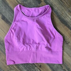 Lululemon high neck long line bra